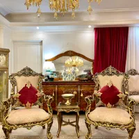 مبلمان و نهار خوری مبل استیل سلطنتی مدل شاهنامه(نو|مبلمان خانگی و میز عسلی|تهران, اقدسیه|دیوار
