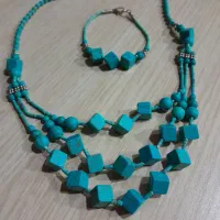 نیم ست سنگ فیروزه