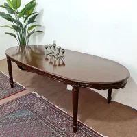 میز ناهارخوری غذاخوری۸ الی۱۰نفره تمام چوبی درحدنو