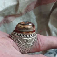 انگشتر نقره ،دست ساز قدیمی