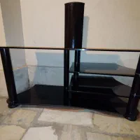 میز تلویزیون شیشه ای