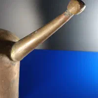 آفتابه مسی قدیمی|کلکسیون اشیاء عتیقه|مشهد, ایثار|دیوار