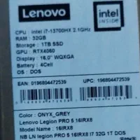 Legion 5 pro 4060 i7 32gb|رایانه همراه|تهران, دبستان|دیوار