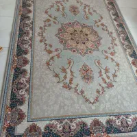 فرش ۷۰۰ شانه اصل به همراه قالیچه ۱در ۱ نگین مشهد