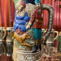 سرویس پارچ و لیوان آنتیک|ظروف سرو و پذیرایی|تهران, ستارخان|دیوار