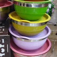لگن ضخیم استیل 5 تیکه یونیک