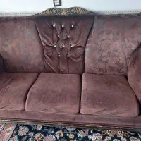 مبلمان ۷ نفره با عسلی پنج تیکه جنس فوق العاده|مبلمان خانگی و میز عسلی|سرپل ذهاب, |دیوار
