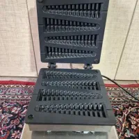 سه عدد وافل ساز یکی نو دوتا کم‌ کار