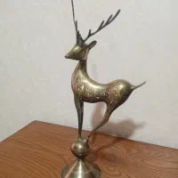 قندان و مجسمه برنجی