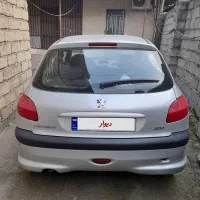 206 مدل 87 بدون رنگ|خودرو سواری و وانت|سیاهکل, |دیوار