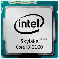Cpu Core i3 6100 پردازنده نسل 6