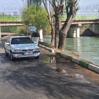 پژو سفید ۴۰۵ تیوفایو مدل ۹۶|خودرو سواری و وانت|لنجان, |دیوار