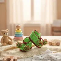 جوراب دست باف