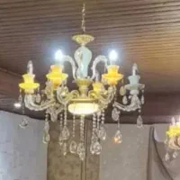 دو عدد لوستر هشت شاخه|لوستر و چراغ آویز|کرج, باغستان|دیوار