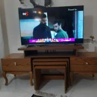 میز تلویزیون چوبی
