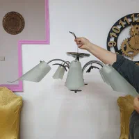 لوستر|لوستر و چراغ آویز|شیراز, شهرک گلدشت حافظ|دیوار