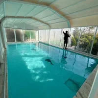 باغ ویلا اجاره استخر اب گرم|اجارهٔ کوتاه‌مدت ویلا و باغ|مشهد, میان ولایت|دیوار