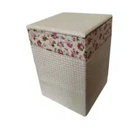 سبد رخت چرک مدل چرم