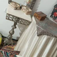 میز گرد ایینه کنسول