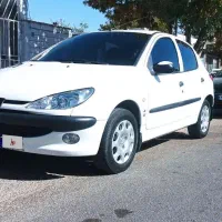 ۲۰۶ سفید مدل ۱۴۰۰|خودرو سواری و وانت|بیجار, |دیوار