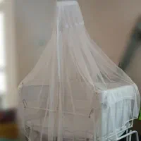 گهواره و تخت کنار مادر فلزی|تخت و صندلی بچه|رشت, معلم|دیوار