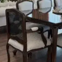 مبل تک نفره چوب راش