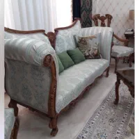 مبلمان ۸نفره چوب اصل رایش|مبلمان خانگی و میز عسلی|تهران, یوسفآباد|دیوار