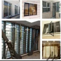 نرده و حفاظ استیل.آهن.الومینیوم وغیره