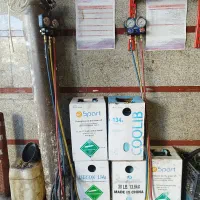 شارژ گاز کولر R134