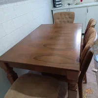 نهار خوری چوب راش شرکتی