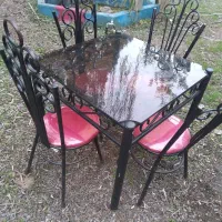 دو جفت میزوصندلی چهار نفره