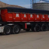 چادر کمپرسی ۳محور وپمپ بغل گیربکس دنگ فنگ
