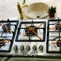 اجاق گازاستیل باضمانتنامه۵شعله صفحه ای رومیزیboj22|اجاق گاز و لوازم برقی پخت‌وپز|تهران, دکتر هوشیار|دیوار