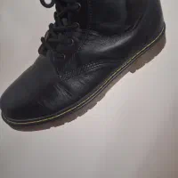 نیم بوت چرم اصل کارکرده