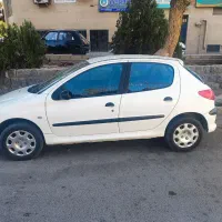 پژو206مدل88بی رنگ و خط وخش|خودرو سواری و وانت|فلاورجان, |دیوار