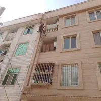 پیچ و رولپلاک  کردن سنگ نما با طناب راپل کار|خدمات پیشه و مهارت|رباط‌کریم, |دیوار
