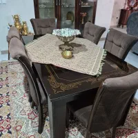 میز نهارخوری 6 نفره|میز و صندلی غذاخوری|اهواز, کیان اباد|دیوار