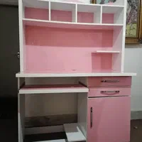 کمد و کتابخانه و میز کامپیوتر