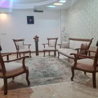 مبل کلاسیک ۷ نفره چوب راش