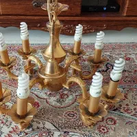 یک  جفت لوستر ۸ شعله علی انصاری|لوستر و چراغ آویز|تهران, هفده شهریور|دیوار