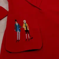 مانتو کتی کرپ مازراتی|لباس|قم, لسانی|دیوار