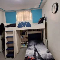 تخت خواب دوطبقه تمیز و در حد نو (شرکت بالسا)|تخت و سرویس خواب|ری, دولتآباد|دیوار