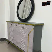 آینه و کنسول فروش فوری تخفیف ویژه|بوفه، ویترین، کنسول|قائم‌شهر, |دیوار