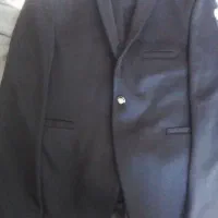 کت مشکی شلوار مشکی