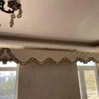 کتیبه پرده کاملا سالم و نو|پرده، رانر، رومیزی|باسمنج, |دیوار