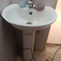 سرویس فرنگی فلش تانک روشویی و آینه