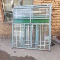 پنجره وپاچلاقی و درب ورودی آهنی باشیشه|مصالح و تجهیزات ساختمان|فریدونشهر, |دیوار