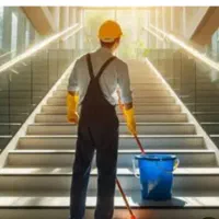 نظافت راه پله و پارکینگ