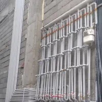 لوله کشی گاز و نرده