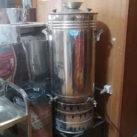 سماور گازی  100 لیتری 2شیر